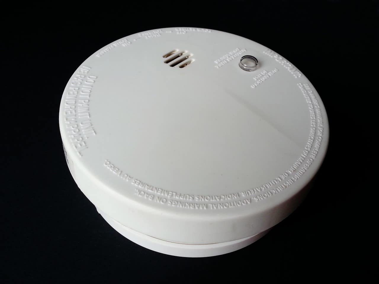 sensor security alarm white