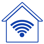 image of a house and wifi